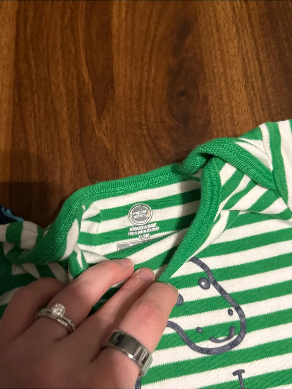 Baby boy sleeper set